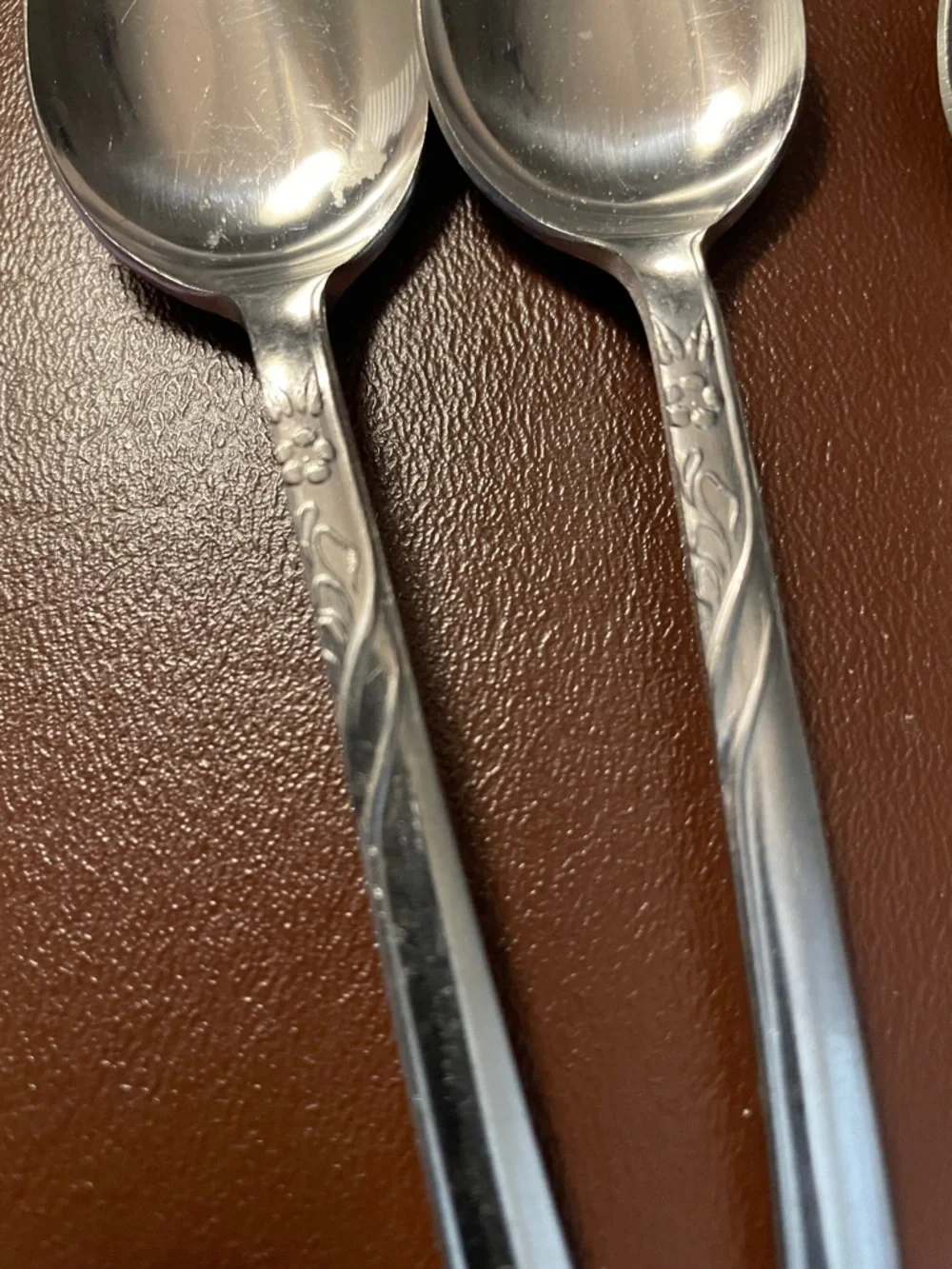 Stainless Steel Long Handle Teaspoons - Set of 5